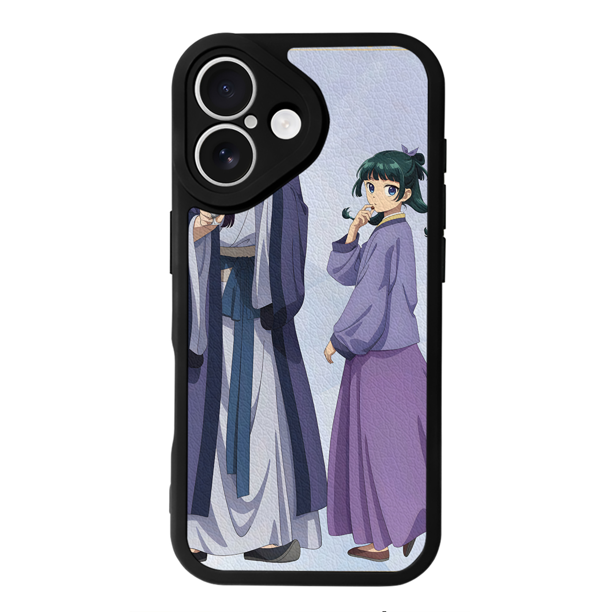 薬屋のひとりごと The Apothecary Diaries 【iPhone 16シリーズ対応】シリコンスマホケース（レザー調） 材質：シリコン